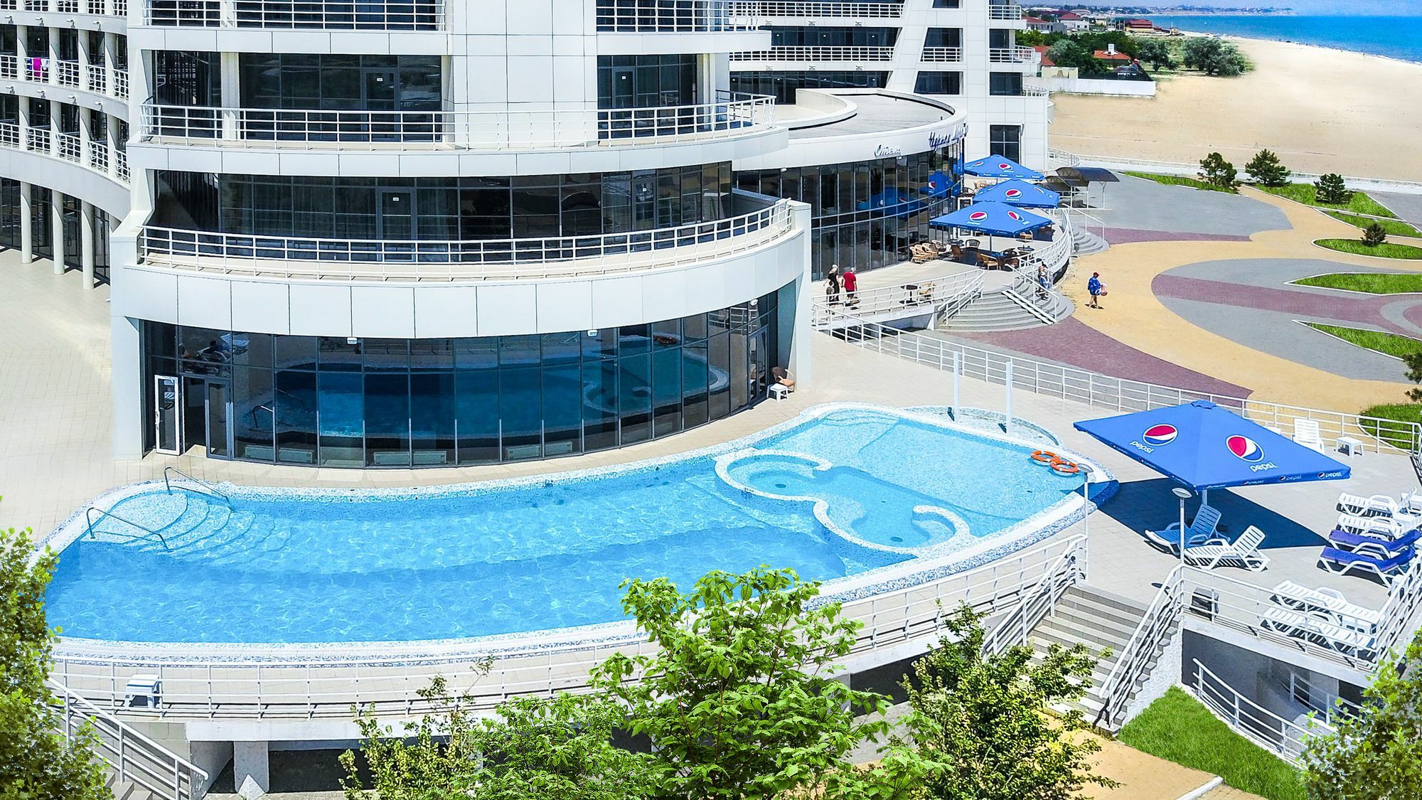 Hotel Bugaz Sea View Hrybivka Exteriér fotografie
